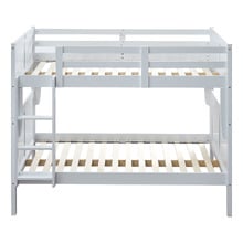 Lincoln Double Rubberwood Bunk Bed with Mattress
